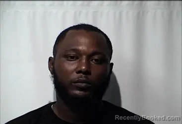 Mugshot of Detrik Lamont Sharber booked in Christian County, Kentucky on October 20, 2026