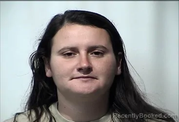 Mugshot of Emily Terrell Hammonds booked in Christian County, Kentucky on October 21, 2026