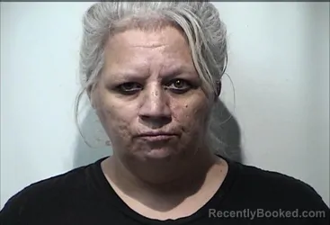 Mugshot of Amanda Kaye Collins booked in Christian County, Kentucky on October 21, 2026