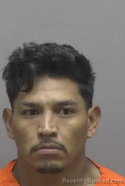Mugshot of Mario Carranza Cirilo booked in Lincoln County, North Carolina on August 21, 2026