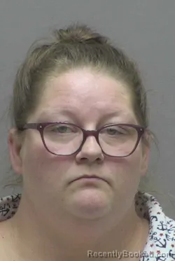 Mugshot of Melony Nicole Shinn booked in Lincoln County, North Carolina on October 19, 2026
