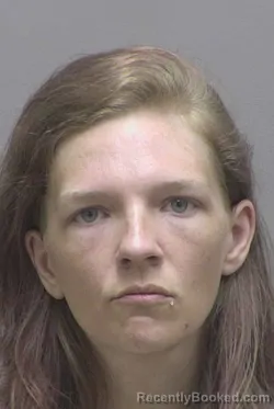 Mugshot of Hayley Nicole Lanning booked in Lincoln County, North Carolina on September 13, 2026