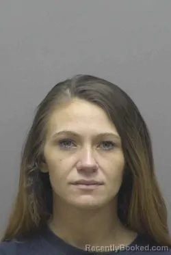 Mugshot of Breanna Danielle Hoyle booked in Lincoln County, North Carolina on October 15, 2026