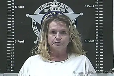 Mugshot of ANGELIA ELAINE SLOAN booked in Clark County, Kentucky on May 6, 2026