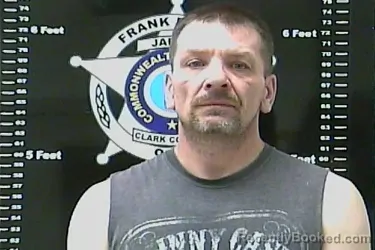 Mugshot of BRANDON SCOTT STONE booked in Clark County, Kentucky on March 10, 2026