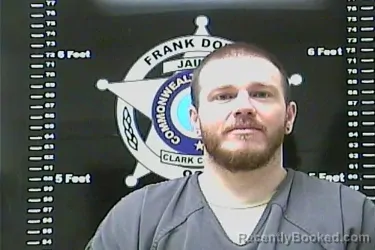 Mugshot of CODY BLAKE BUSSELL booked in Clark County, Kentucky on April 2, 2026