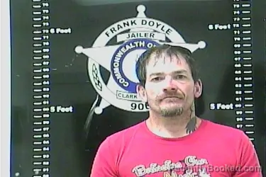 Mugshot of DANNY ODEAN PRATER booked in Clark County, Kentucky on April 7, 2026