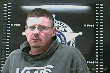 Mugshot of JACOB ANTHONY BOWMAN booked in Clark County, Kentucky on March 9, 2026