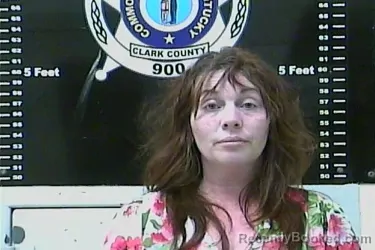 Mugshot of JENNIFER E TRIMBLE booked in Clark County, Kentucky on April 2, 2026