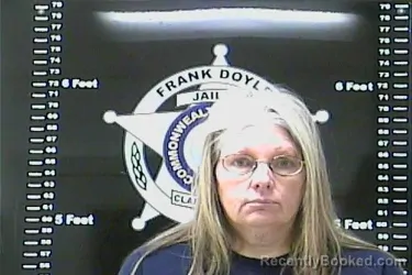 Mugshot of MELISSA LYNN ELLIS booked in Clark County, Kentucky on March 16, 2026