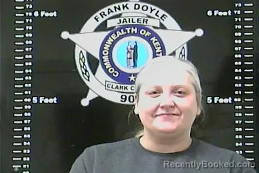 Mugshot of MICHELLE ANN PRESTON booked in Clark County, Kentucky on March 22, 2026