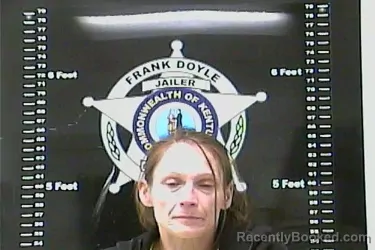 Mugshot of REBECCA ANN BURELL booked in Clark County, Kentucky on April 7, 2026