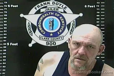 Mugshot of RICHARD ANTHONY GILBERT booked in Clark County, Kentucky on March 6, 2026