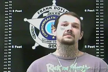 Mugshot of ROBERT CLAY PENSOL booked in Clark County, Kentucky on March 24, 2026