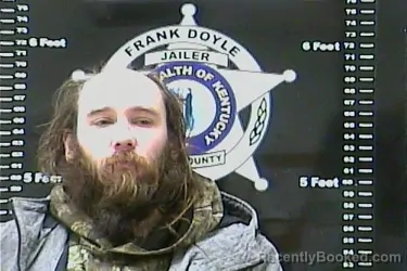 Mugshot of RYAN STEINWART booked in Clark County, Kentucky on March 8, 2026