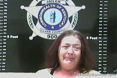 Mugshot of ROBIN MICHELLE WILSON booked in Clark County, Kentucky on March 8, 2026