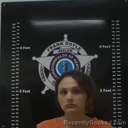 Mugshot of Skyla J Mcgowan booked in Clark County, Kentucky on August 28, 2026