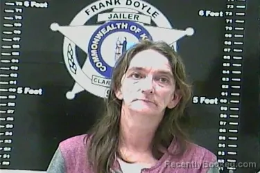 Mugshot of TOBY NICOLE BYRD booked in Clark County, Kentucky on March 6, 2026