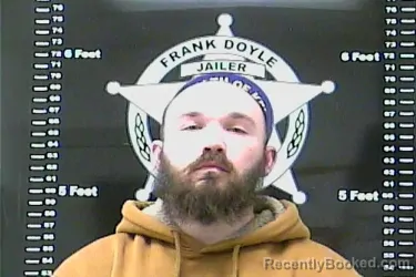 Mugshot of TYLER LEE MORGAN booked in Clark County, Kentucky on March 16, 2026