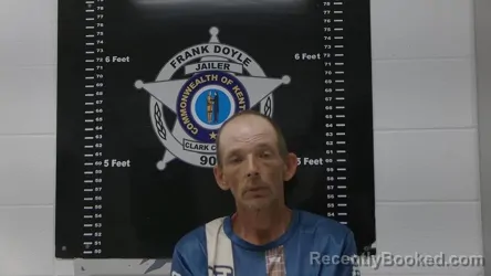 Mugshot of Timothy Dale Wright booked in Clark County, Kentucky on August 27, 2026