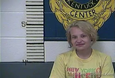 Mugshot of Charity Napier booked in Clay County, Kentucky on August 8, 2026