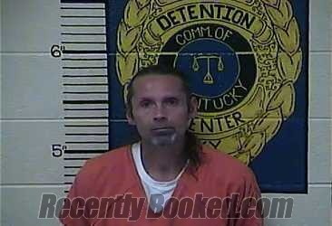Booking photo from Clay County, Kentucky