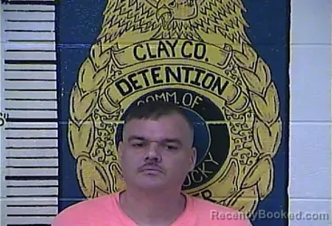 Mugshot of GREGORY RIVERS booked in Clay County, Kentucky on March 31, 2026