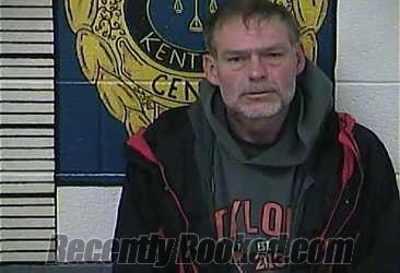 Booking photo from Clay County, Kentucky