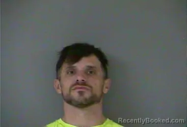 Mugshot of Garrett Todd Hina booked in Crittenden County, Kentucky on August 17, 2026