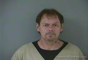 Mugshot of Lonnie Ray Moore booked in Crittenden County, Kentucky on March 31, 2026