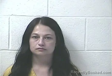 Mugshot of Ashley Nichole Gentry booked in Daviess County, Kentucky on August 24, 2026