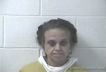Mugshot of Angelica Lee Kirk booked in Daviess County, Kentucky on October 3, 2026