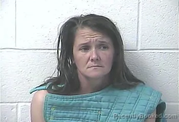 Mugshot of Amanda Jo Vincent booked in Daviess County, Kentucky on October 16, 2026
