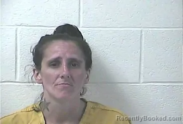 Mugshot of Ashley Nichole Walls booked in Daviess County, Kentucky on October 13, 2026