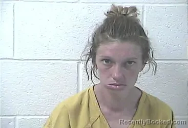 Mugshot of BRITTANY LAURA DARLENE MEECE booked in Daviess County, Kentucky on July 8, 2026