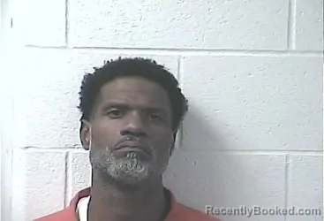 Mugshot of Chauncey Oneil Amos booked in Daviess County, Kentucky on October 13, 2026