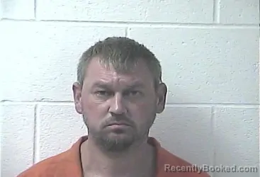 Mugshot of DANIEL BENJAMIN RUST booked in Daviess County, Kentucky on July 18, 2026