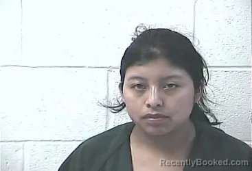 Mugshot of Isabella Marcos-Hernandez booked in Daviess County, Kentucky on October 11, 2026