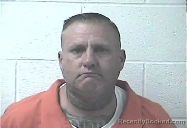 Mugshot of Jerry Scott Richardson booked in Daviess County, Kentucky on October 17, 2026