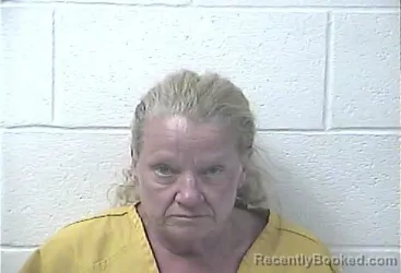 Mugshot of KARIN ANN ELLIOTT booked in Daviess County, Kentucky on July 8, 2026