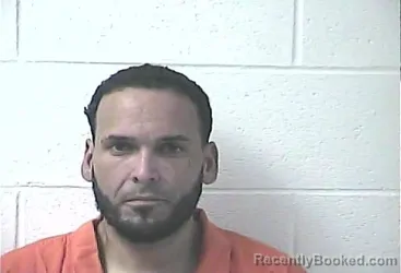 Mugshot of Luis Angel Candelaria-Alicea booked in Daviess County, Kentucky on October 2, 2026