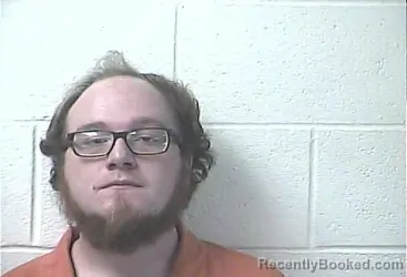 Mugshot of Logan Cole Evans booked in Daviess County, Kentucky on October 18, 2026