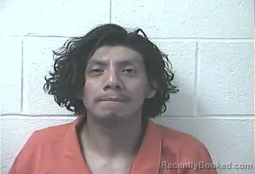 Mugshot of Luis Gerardo Garcia Cruz booked in Daviess County, Kentucky on October 18, 2026