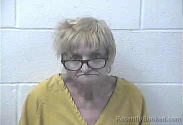 Mugshot of LINDA LOU HARDIN booked in Daviess County, Kentucky on June 14, 2026