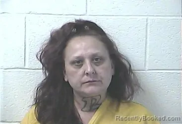 Mugshot of LAURA LEE JACKSON (HAMILTON) booked in Daviess County, Kentucky on May 28, 2026