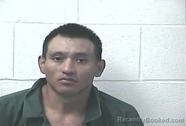 Mugshot of Miguel Angel Castillo-Gomez booked in Daviess County, Kentucky on August 25, 2026