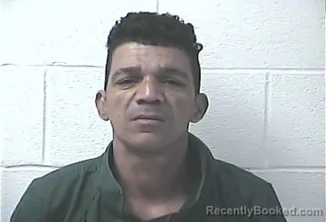 Mugshot of MARCOS ALBERTO ORTIZ-DIAZ booked in Daviess County, Kentucky on June 15, 2026