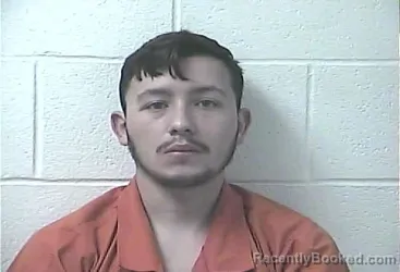 Mugshot of Mateo Alonzo Rojas booked in Daviess County, Kentucky on October 12, 2026