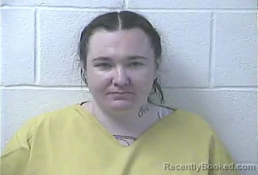 Mugshot of MICHELLE LEIGH WRIGHT booked in Daviess County, Kentucky on July 9, 2026