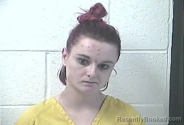 Mugshot of Olivia Frances Faye Vincent booked in Daviess County, Kentucky on October 12, 2026